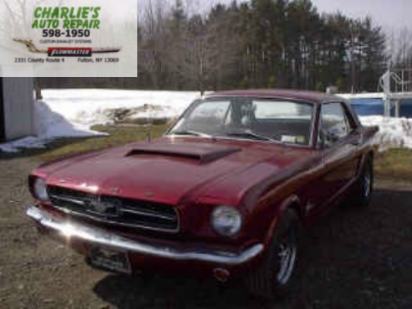 Charlie & Pam Foster, 1965 Mustang click to enlarge and see description