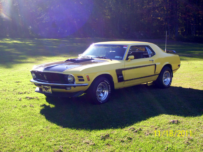 Paul J and Julie Muolo, 1970 Mustang Coupe click to enlarge and see description